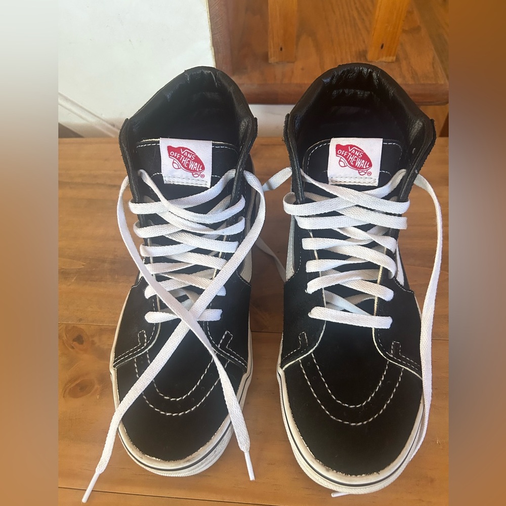 Van’s Sk8 High Tops. M8/W9.5